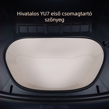 Xiaomi Yu7-hez készült első csomagtartó matrac, teljes körben Nappa bőrrel bevonva, autóalkatrész