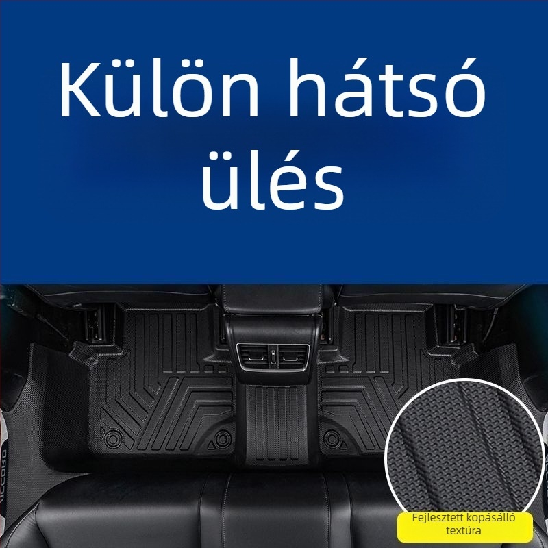 Xpeng P7, G6, G7, G9 és Mona+M03 TPE autópadlójának teljes lefedésű szőnyegek, ötüléses modellhez, testreszabható, logó nélkül