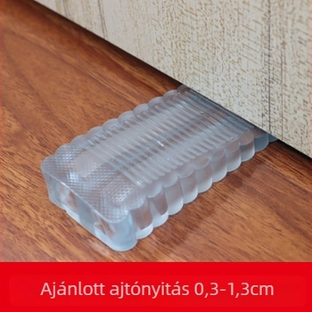 MSMZ ajtóstop gumírozott kengyel, padlóra szerelve, kézi működtetés