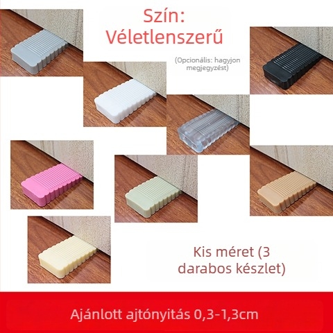 MSMZ ajtóstop gumírozott kengyel, padlóra szerelve, kézi működtetés