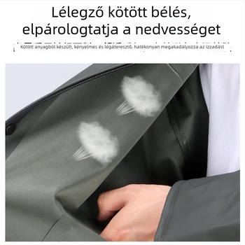 San Baoxi Túrázó esőponcho felnőtteknek, vast PVC anyag, PVC ragasztó réteg, egy személyre szóló, logó nyomtatás