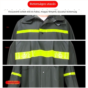 San Baoxi Túrázó esőponcho felnőtteknek, vast PVC anyag, PVC ragasztó réteg, egy személyre szóló, logó nyomtatás