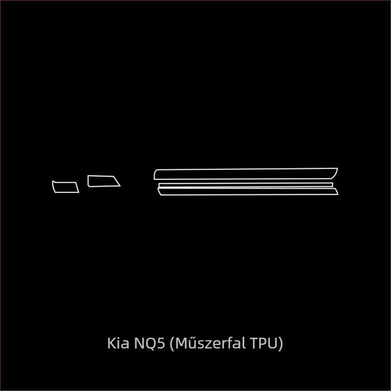 Belső védőfilm navigációs képernyőhöz és középső konzolhoz - PET, magas és alacsony hőmérséklet-tűrés, pozíció: központi vezérlés, univerzális