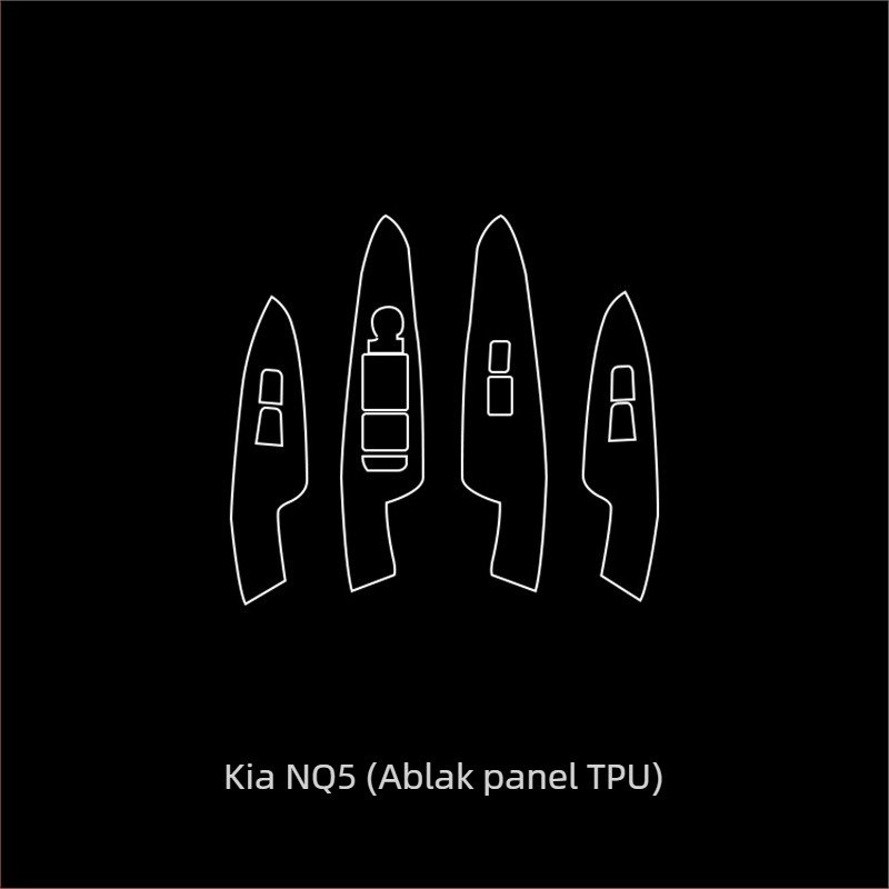 Belső védőfilm navigációs képernyőhöz és középső konzolhoz - PET, magas és alacsony hőmérséklet-tűrés, pozíció: központi vezérlés, univerzális