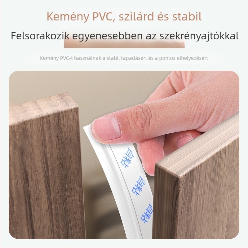 Szigetelőszalag szekrényajtókhoz, porálló, modell CX-CZ-YH, Strength márka, ajtókhoz, modern egyszerű stílus