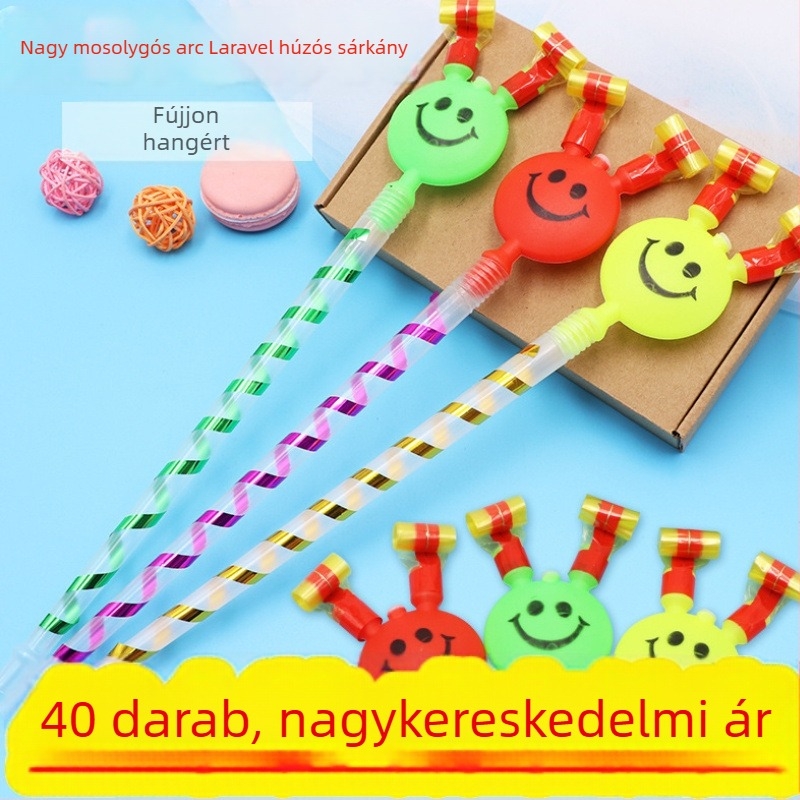 Autonomy műanyag síp kellék gyermeknapra, injekciós öntéssel készült, ideális ajándék