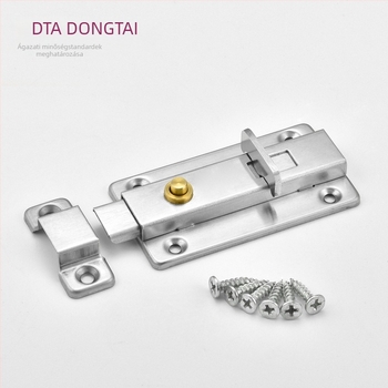 Butterfly bolt latch — 201 rozsdamentes acél, felületi elektroplating, modell Latch, márka DTA Dongtai