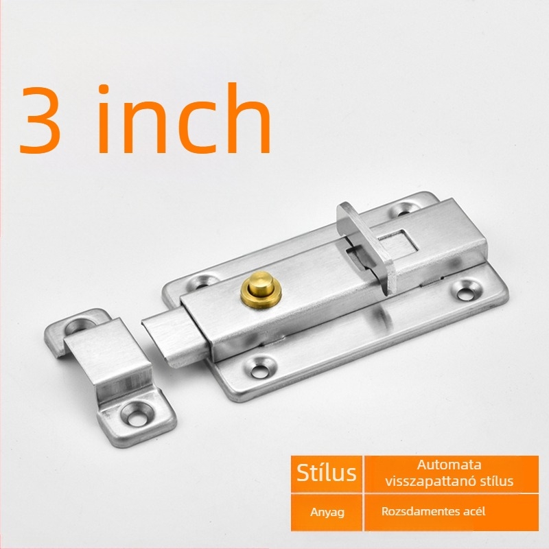 Butterfly bolt latch — 201 rozsdamentes acél, felületi elektroplating, modell Latch, márka DTA Dongtai