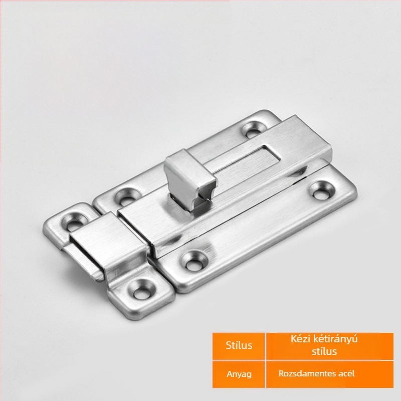 Butterfly bolt latch — 201 rozsdamentes acél, felületi elektroplating, modell Latch, márka DTA Dongtai