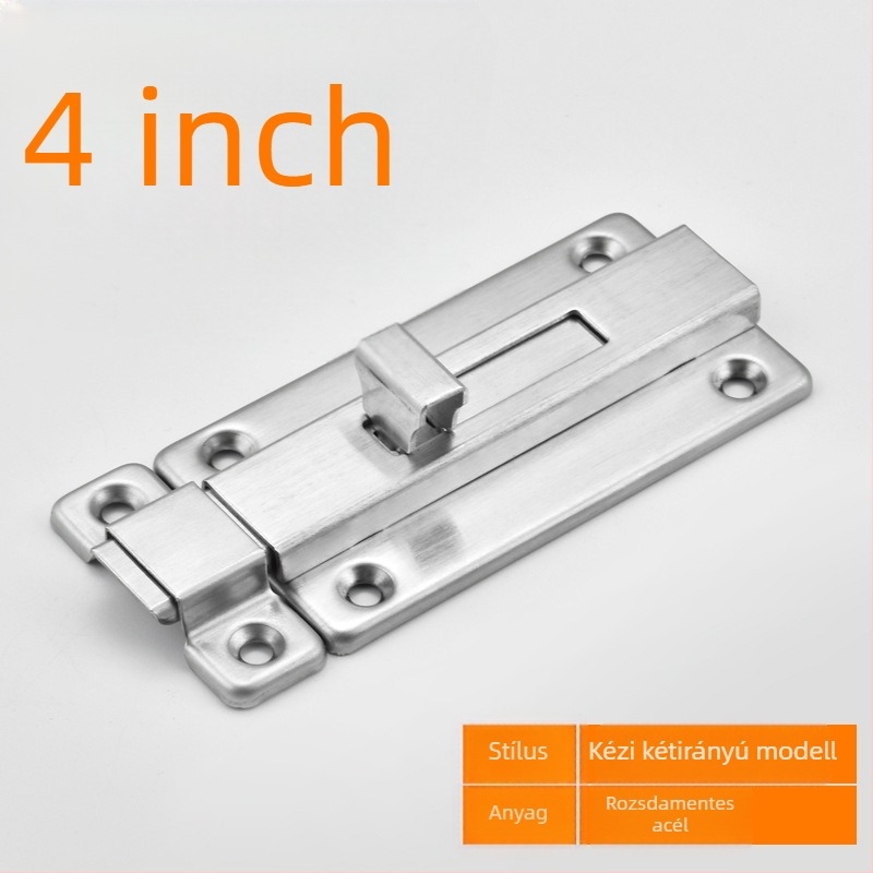 Butterfly bolt latch — 201 rozsdamentes acél, felületi elektroplating, modell Latch, márka DTA Dongtai