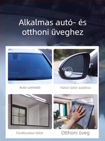 Autó első szélvédőjének olajfilm-tisztítója, esőálló habos tisztító, modell HCG-08