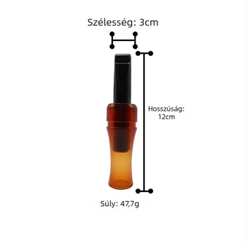 Kutyatraining síp ultrahangos, sárgarézből készült golyó alakú kivitel, kültéri használatra