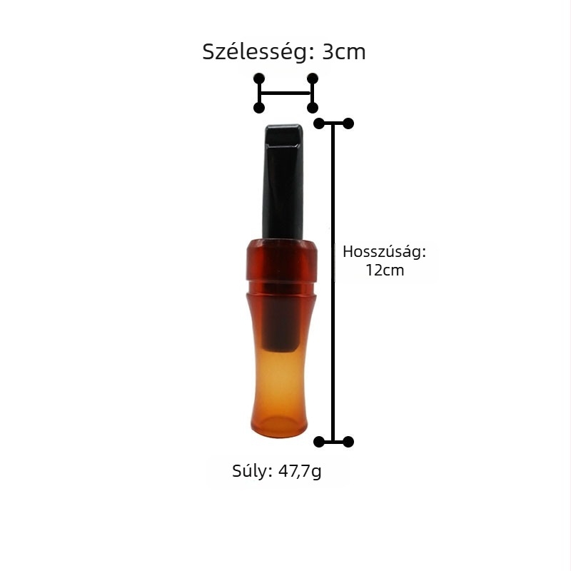 Kutyatraining síp ultrahangos, sárgarézből készült golyó alakú kivitel, kültéri használatra