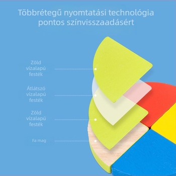 Fa háromdimenziós puzzle tábla gyerekeknek (Anyag: fa; Kategória: háromdimenziós panel; Életkor: 0–2 év; Testreszabás: Logó; Csomagolás: műanyag)