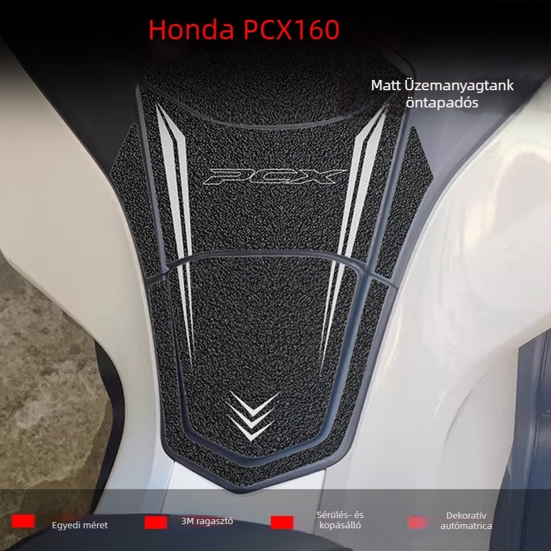 Honda PCX160 karosszéria matrica, csúszásmentes matt felület, vízálló, karcvédő, öntapadós felhelyezés