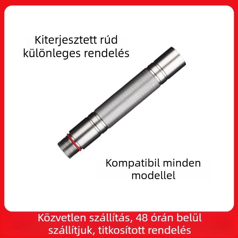 Kültéri hosszabbító rúd túrabotokhoz, többfunkciós eszköz mérnöki ásóval és önvédelmi bottal; licencelhető magánmárkák: Igen