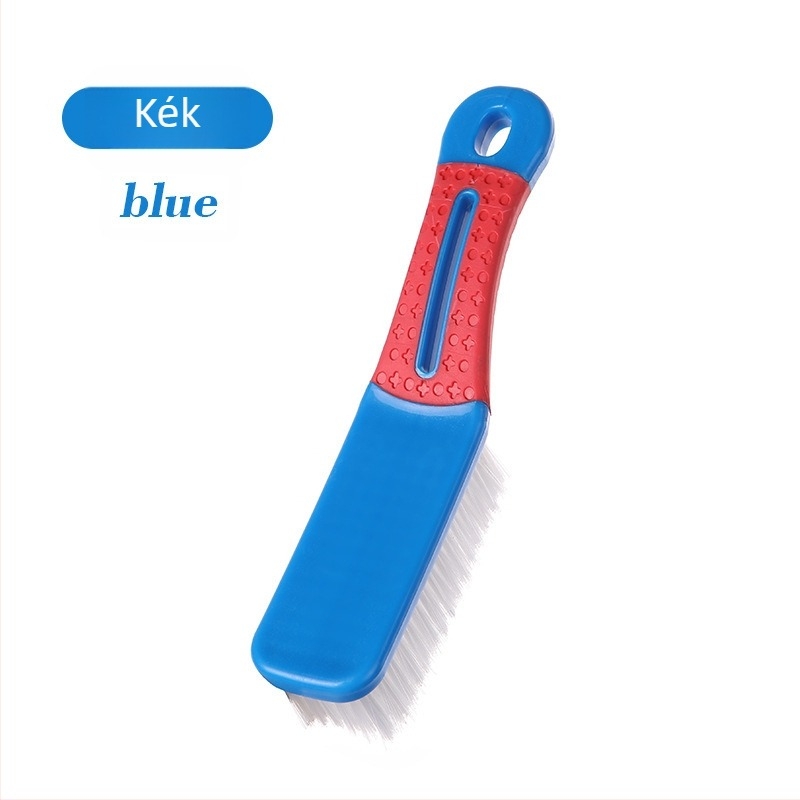 A cipőtisztító kefe puha műanyag sörtékkel, hosszú nyéllel, ruhák tisztítására, 400 darabos csomag, 50 g