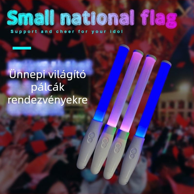 LED síp világító pálca koncertrajongók számára — kézi, távirányítós rekvizit színpadi világításhoz