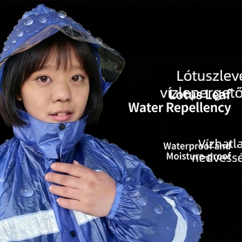 Motorkerékpár/E‑Bike esőkabát és nadrág szett, anti-viharos kialakítású, vastag PVC anyag, 20D, modell H-901, felnőtteknek
