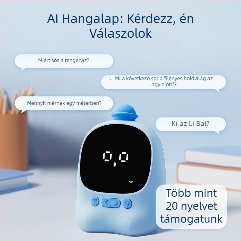 Csillagászati oktatási ébresztőóra – digitális LED kijelző, elemes működés, világidő, ébresztő, éjszakai fény