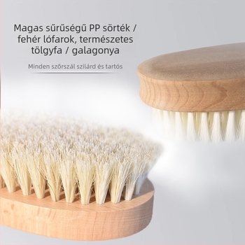 Konbida lófarú cipőecset, karbantartó és tisztító ecset, 100 darabos doboz, modern egyszerű stílus