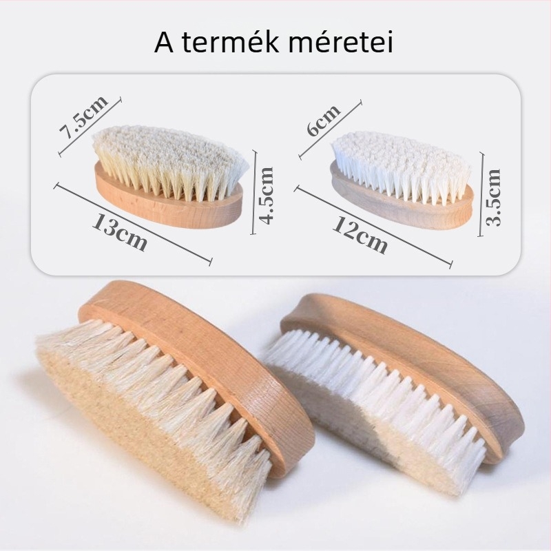 Konbida lófarú cipőecset, karbantartó és tisztító ecset, 100 darabos doboz, modern egyszerű stílus