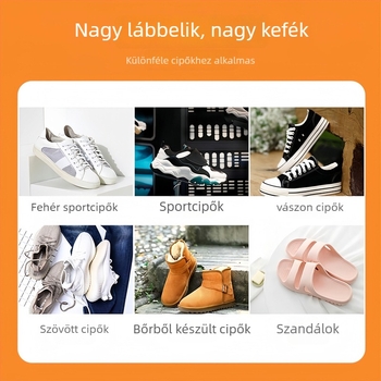 Cipőtisztító kefe lágy sörtékkel ápolásra és fertőtlenítésre — műanyag sörték; márka Qiwang; stílus modern minimalizmus