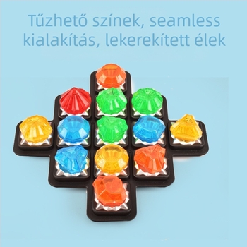 Műanyag Diamond Maze logikai társasjáték gyerekeknek, 7–14 évesek, fejleszti a logikus gondolkodást, kéz-szem koordinációt és szülő-gyermek interakciót