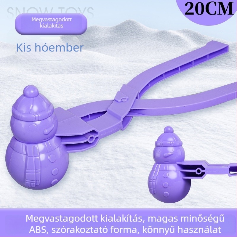 Junqi műanyag hócsipesz gyerekeknek | gyors formázó klipsz | hóklipsz