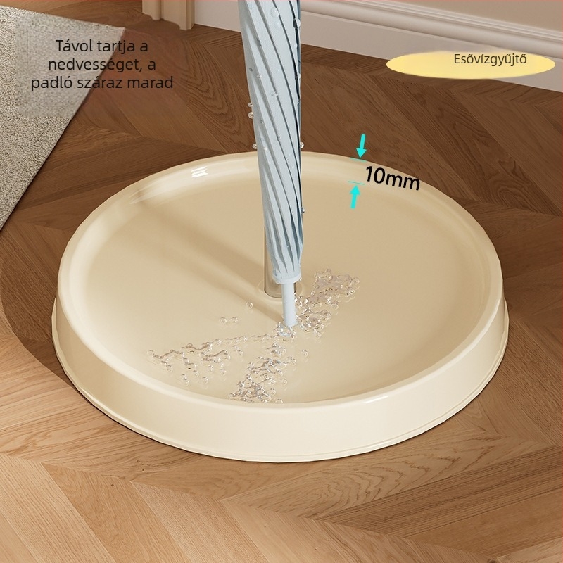 Műanyag esernyőtartó, otthoni használatra, szabadon álló, ajtó mögötti tárolás, multifunkcionális, 1 szint, nappaliba