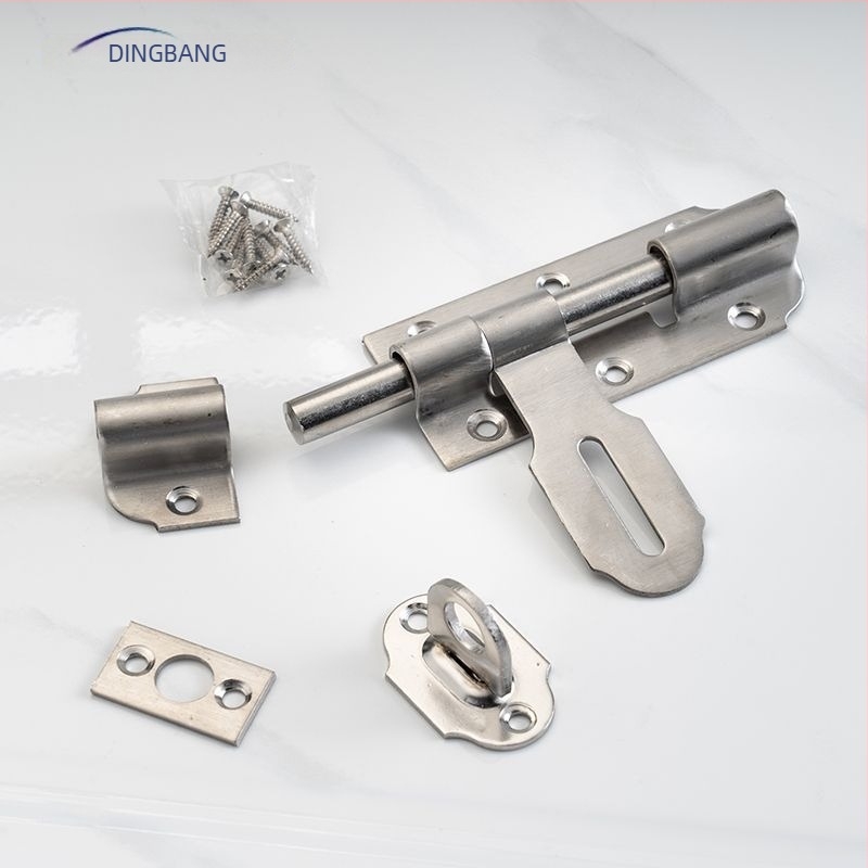 Nagy teherbírású ajtózár: balra–jobbra modell, 201 rozsdamentes acél, polírozott és kefés felület