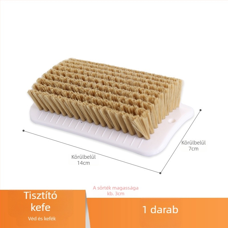 Puha sörtéjű cipőtisztító ecset ruhákhoz és cipőkhöz – többfunkciós háztartási tisztító eszköz