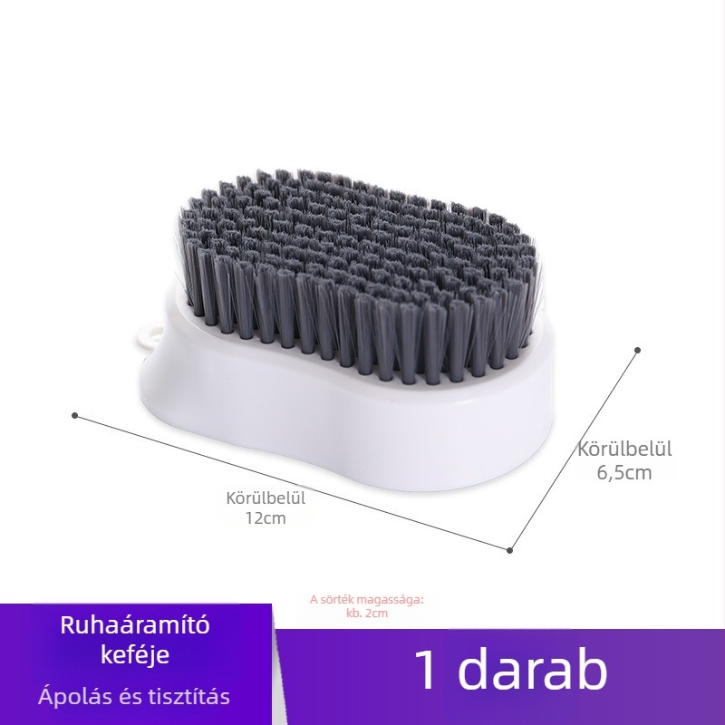 Puha sörtéjű cipőtisztító ecset ruhákhoz és cipőkhöz – többfunkciós háztartási tisztító eszköz
