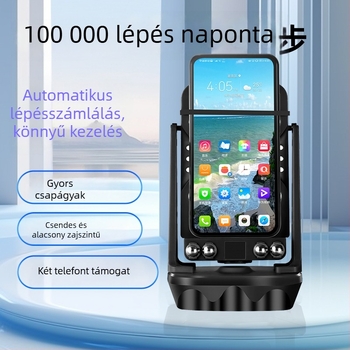 Pedométer rozsdamentes acél testtel, márka Egyéb, logó nyomtatás nem lehetséges