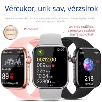 Okosóra vércukor-, vérnyomás-, húgysav- és pulzusmonitorozással, NFC fizetésekkel