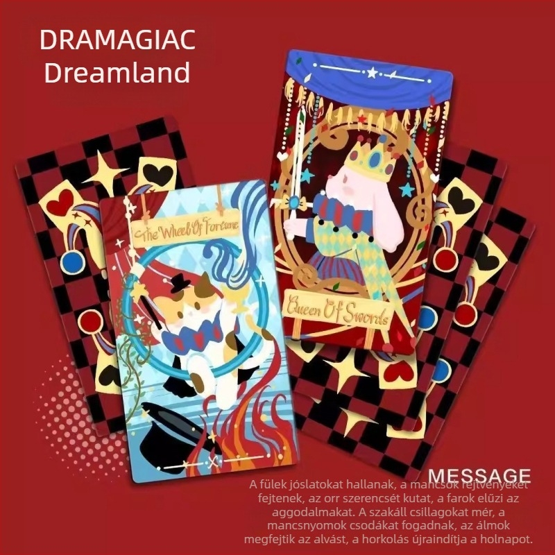 Dreamland Tarot West Classic, 78 kártyás taró készlet – Új kiadás