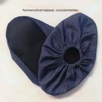 Vastagított farmer cipővédő, csúszásmentes, kopásálló, magas sűrűségű anyag (magas sűrűségű anyag)