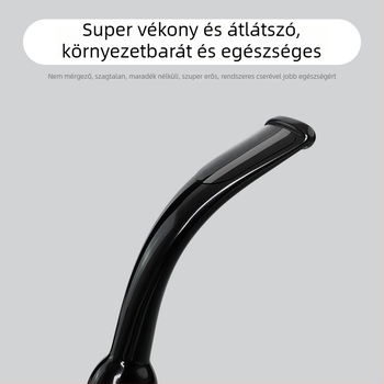 Csőszájvédő matrica — műanyag, egyszer használatos, dobozban 1000 db, modern egyszerű stílus, logó nélkül