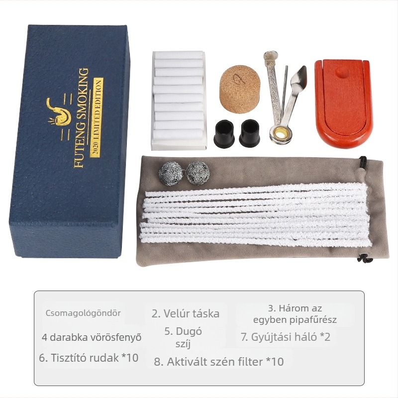 Pipa Ebony Forten, Fujian eredetű, 200 darabos doboz