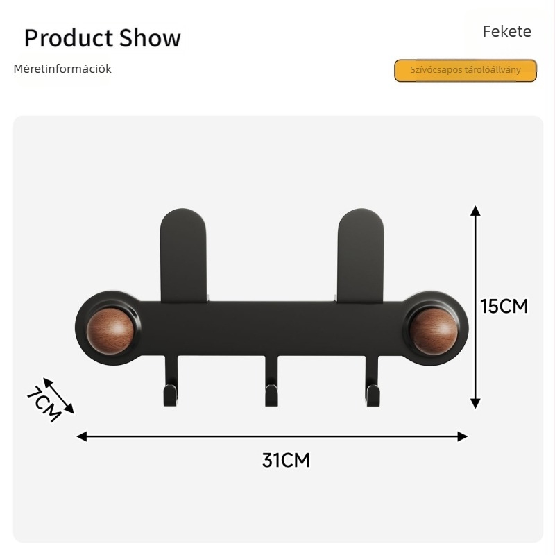 Falihoz rögzíthető ABS router- és set-top box tároló, szívócsészékkel, 1 réteg, modell BN 59-01385A