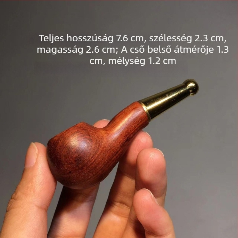 Pipa testreszabható logóval, modern minimalist stílus, alkalmas ajándékba