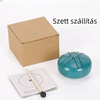 Szénacél nyelvdob eterikus hangzással, papírdobozos csomagolásban