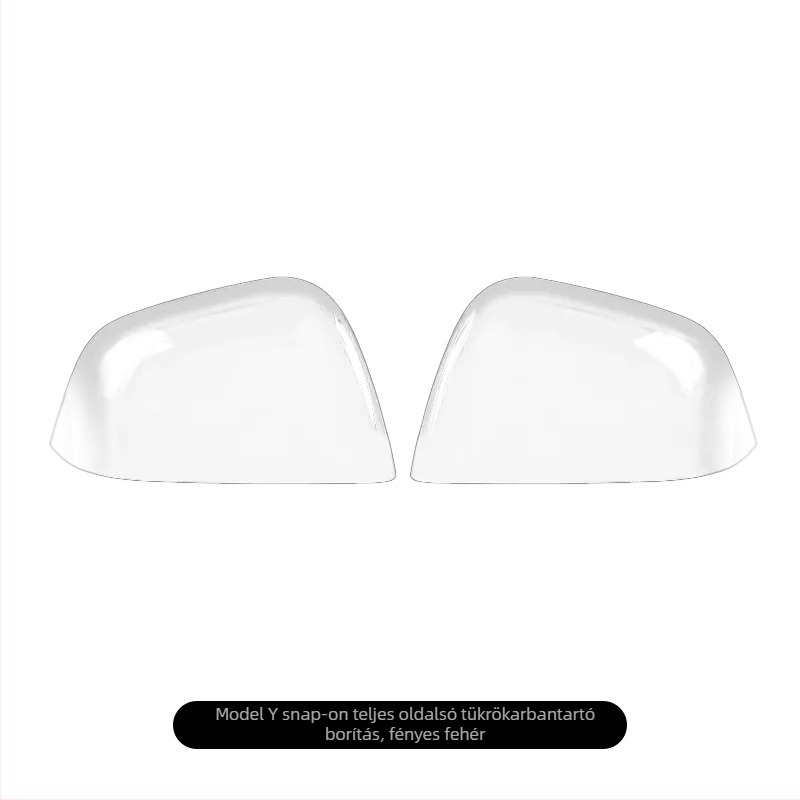 Tesla Model 3/Y visszapillantó-ház — ABS, ragasztóval ellátott alsó héj, lencsetok
