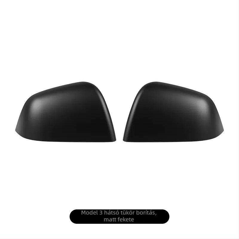Tesla Model 3/Y visszapillantó-ház — ABS, ragasztóval ellátott alsó héj, lencsetok