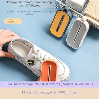Cipőtisztító ecset puha nylon szálakkal a tisztításhoz és fertőtlenítéshez – tartós otthoni használatra