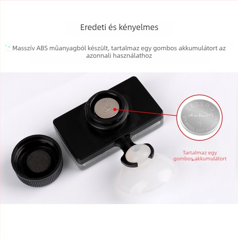 Akvarisztikus hőmérő elektronikus digitális kijelzővel; nagy pontosságú vízhőmérséklet-mérés; környezetbarát ABS anyag.