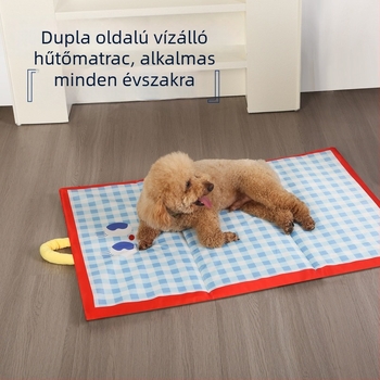 Kutyahűsítő matrac – légáteresztő, szennyeződésálló, egész éves használatra
