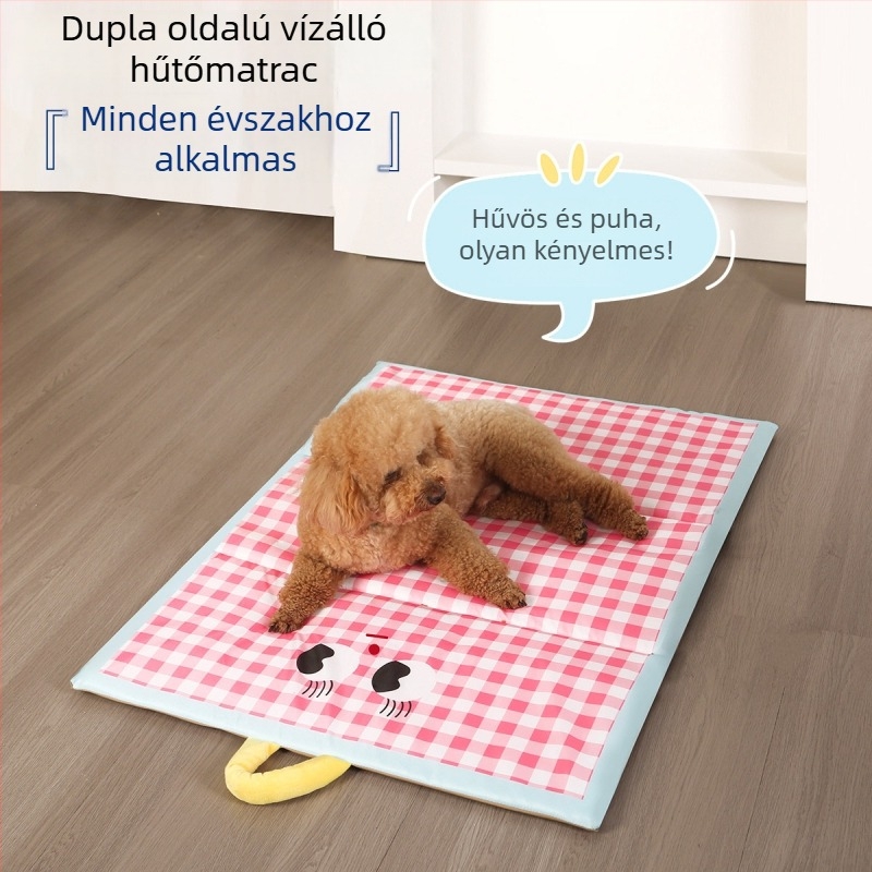 Kutyahűsítő matrac – légáteresztő, szennyeződésálló, egész éves használatra