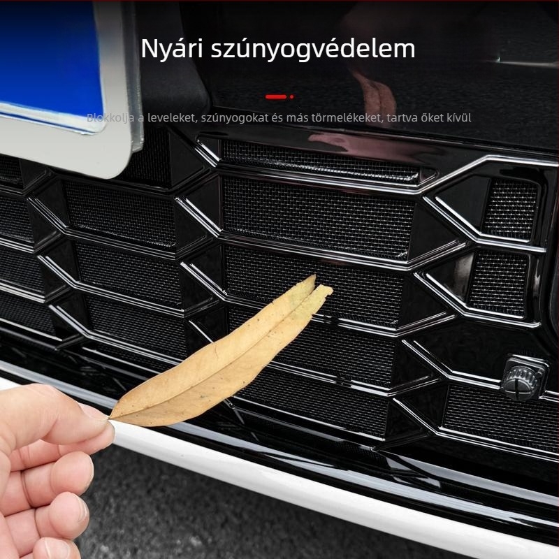 Dishan ABS + King Kong háló alsó hűtőráccsal védőfedő BMW 3-as sorozat (2023–2025) — porvédelem, rovarvédelem, megjelenés javítása