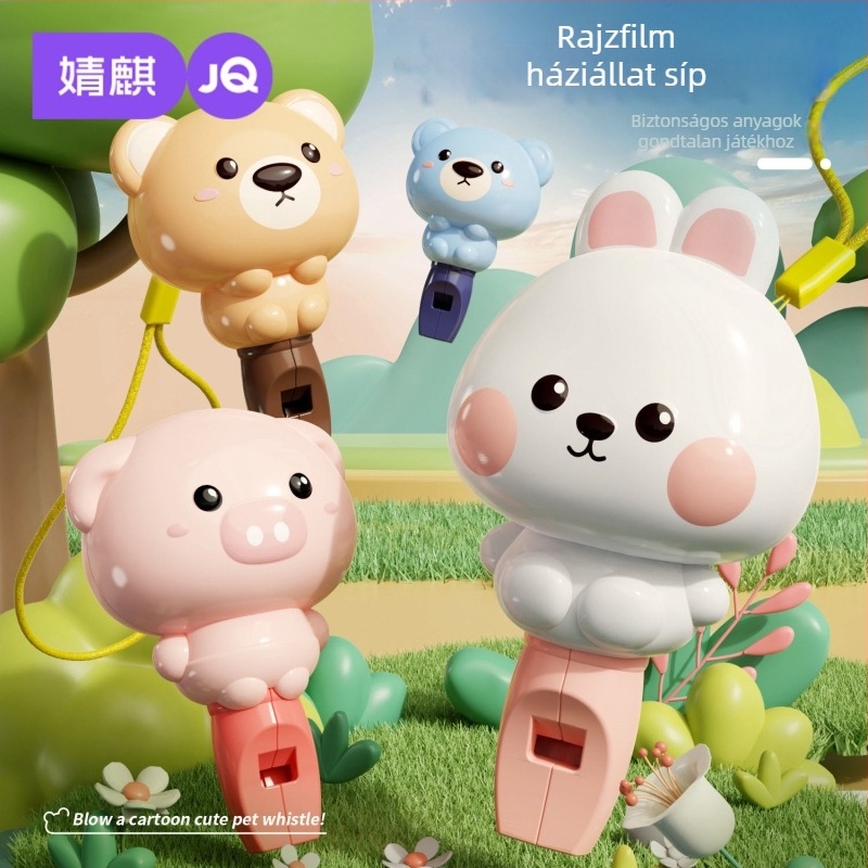 Jingqi Gyerek Sípoló - Rajzfilmszerű játék babáknak és totyogóknak (Márka: Jingqi; Modell: Other; Csomagolás: Táska; Eredet: Kína)